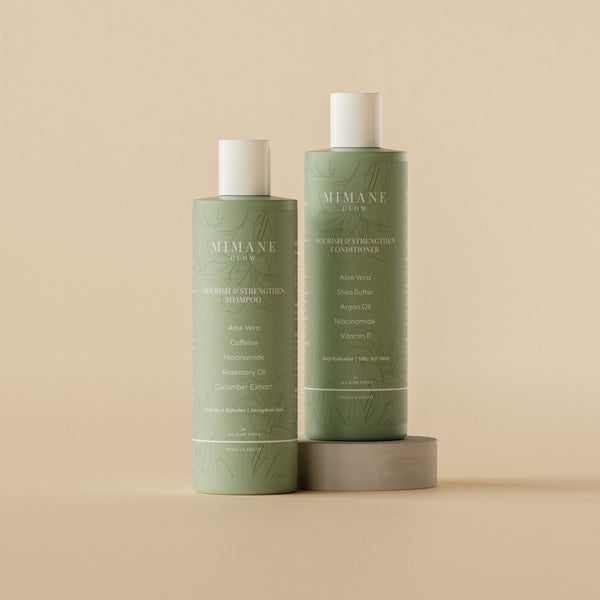Sulfate-Free Shampoo & Conditioner Set | Mimane Glow Duo – MIMANE GLOW